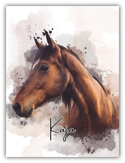 Personalisierte Pferde-Portraits - Setze dein Pferd in Szene